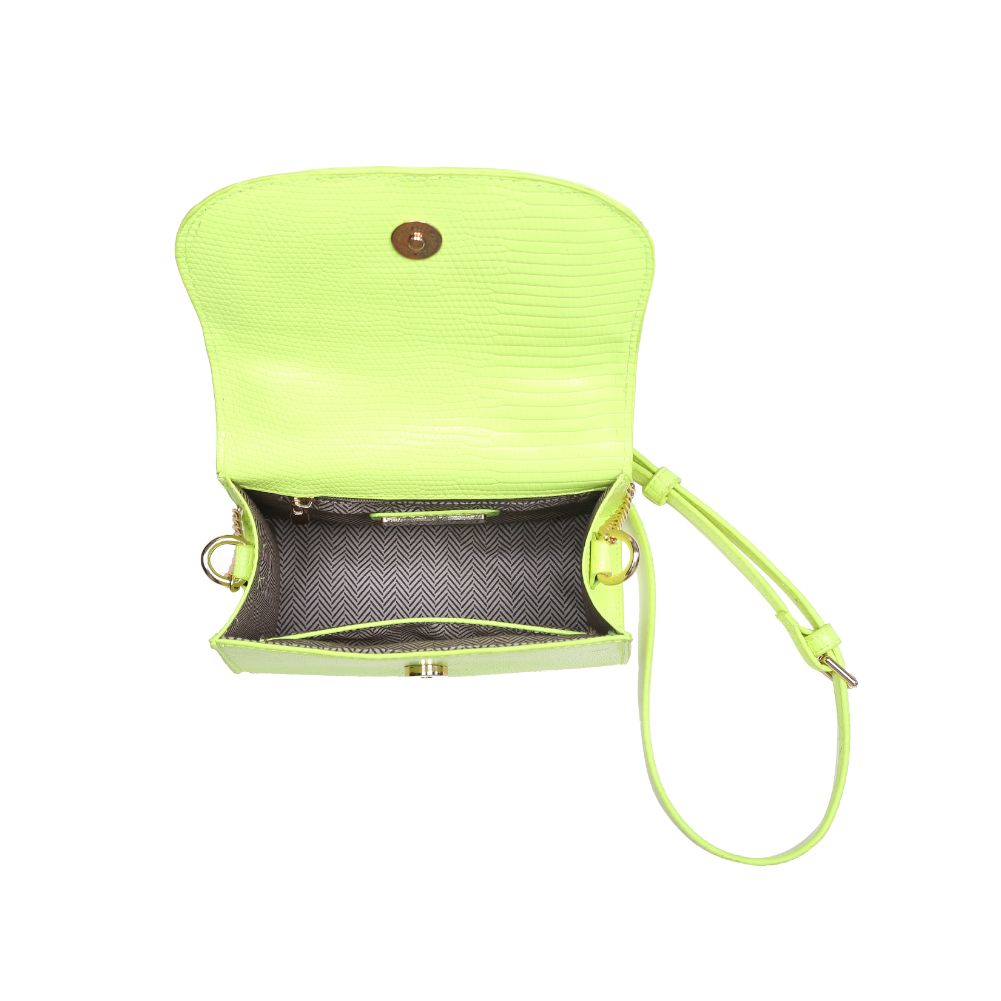 Product Image of Moda Luxe Talia Clutch 842017125662 View 8 | Neon Yellow