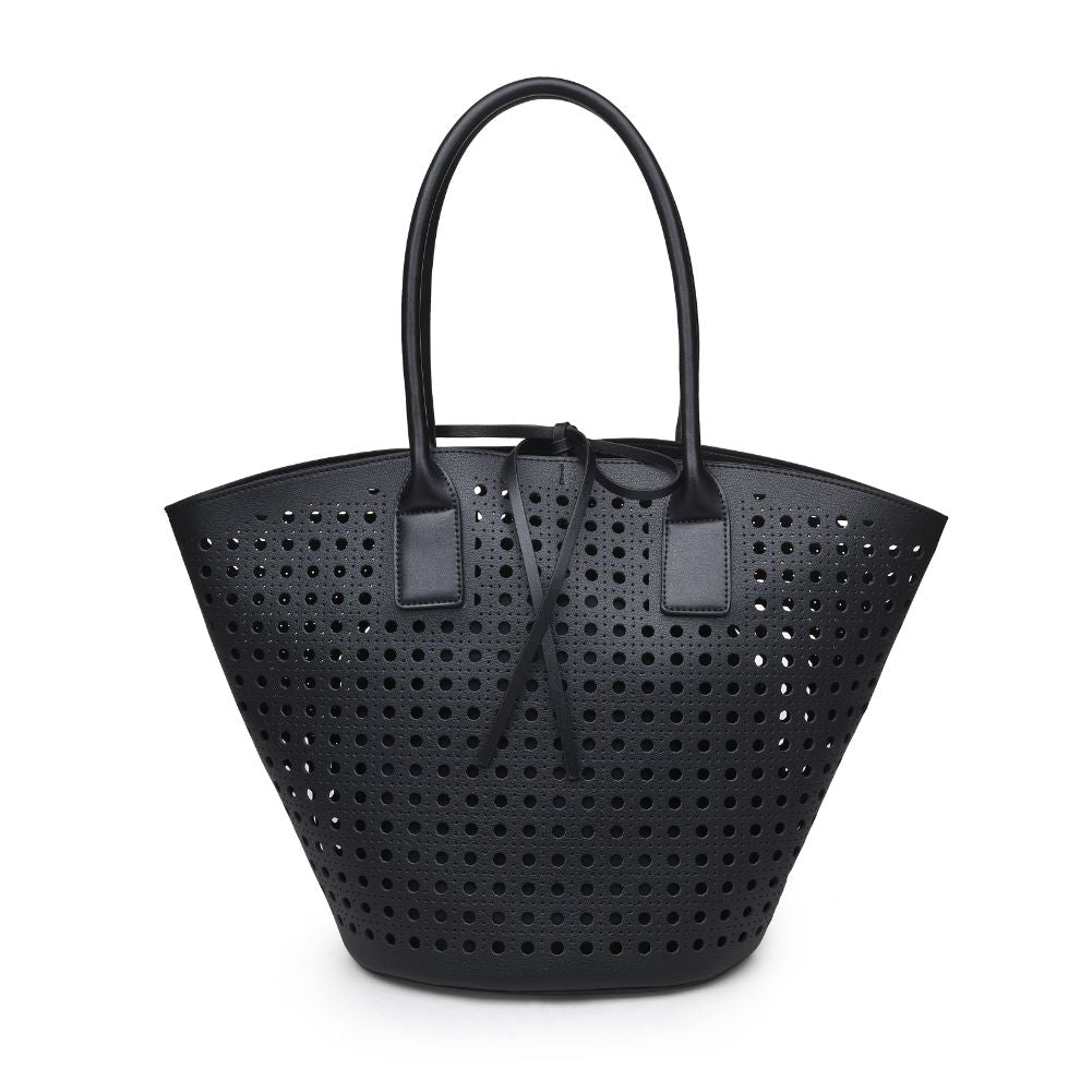 Product Image of Moda Luxe Palmas Tote 842017123736 View 5 | Black