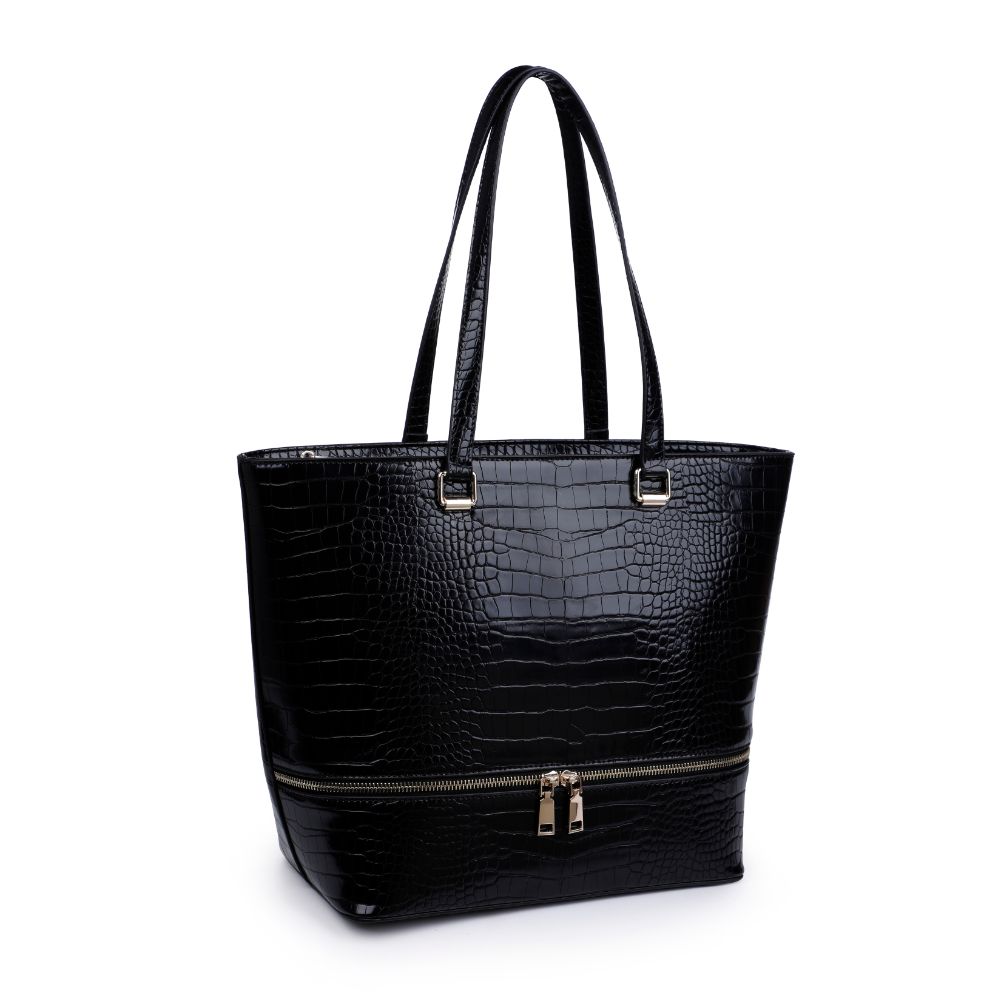 Product Image of Moda Luxe Adelina Tote 842017126034 View 2 | Black