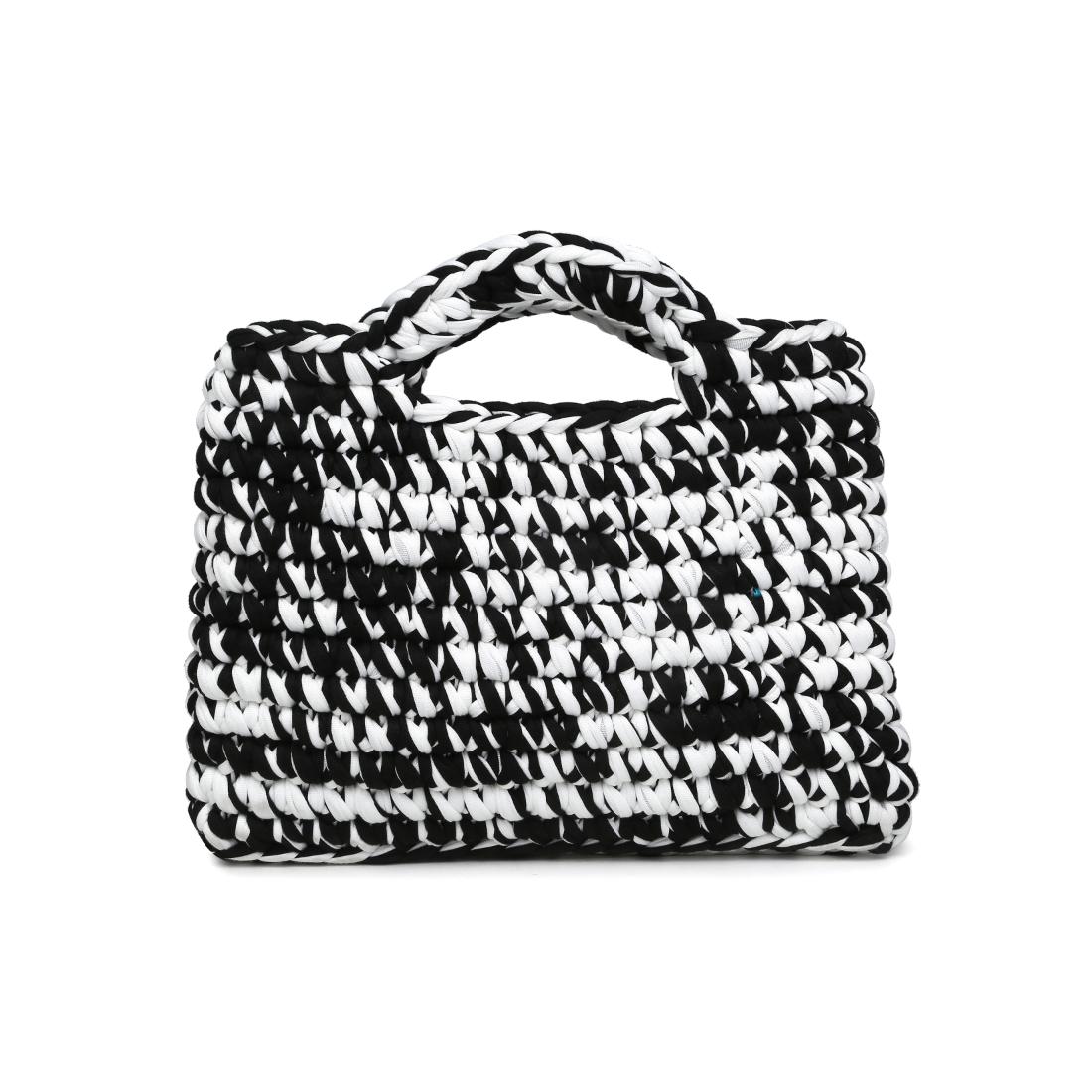 Woman wearing Black Ivory Moda Luxe Nya Tote 842017138440 View 5 | Black Ivory