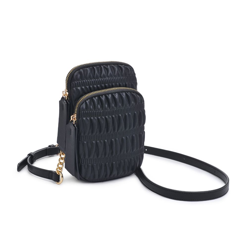 Woman wearing Black Moda Luxe Chantal Crossbody 842017131458 View 6 | Black