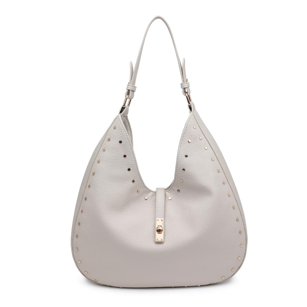 Product Image of Moda Luxe Olivia Hobo 842017136149 View 5 | Cream