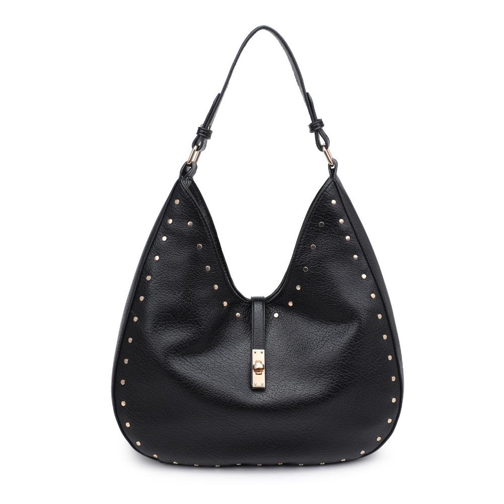 Product Image of Moda Luxe Oliva Hobo 842017136125 View 5 | Black