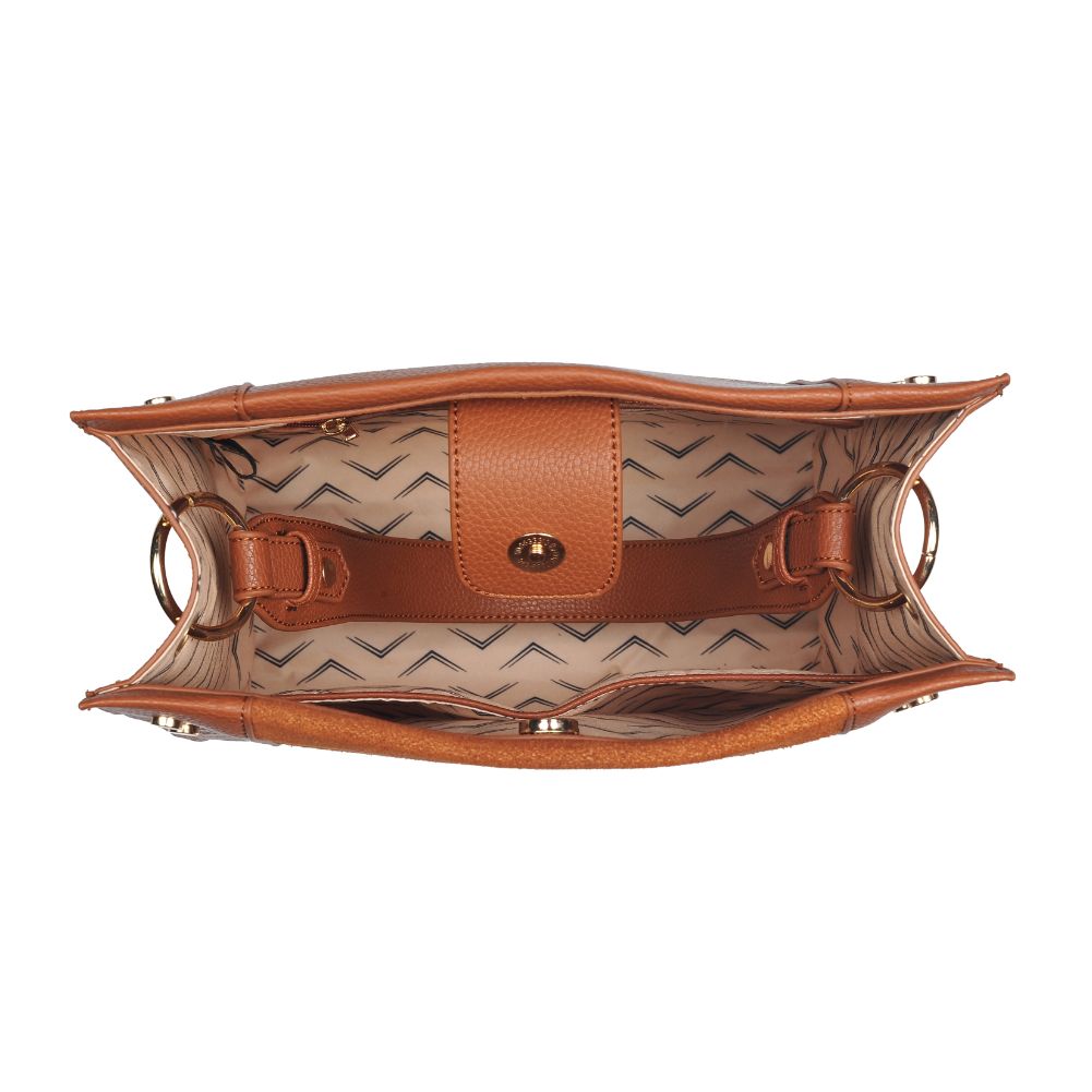 Product Image of Moda Luxe Brooke Tote 842017120674 View 4 | Cognac