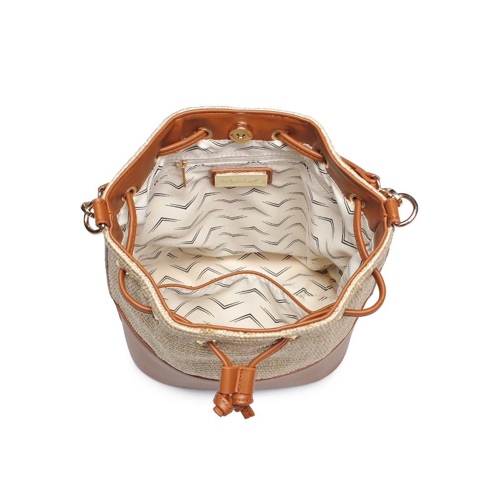 Product Image of Moda Luxe Eleganto Crossbody 842017134718 View 4 | Tan