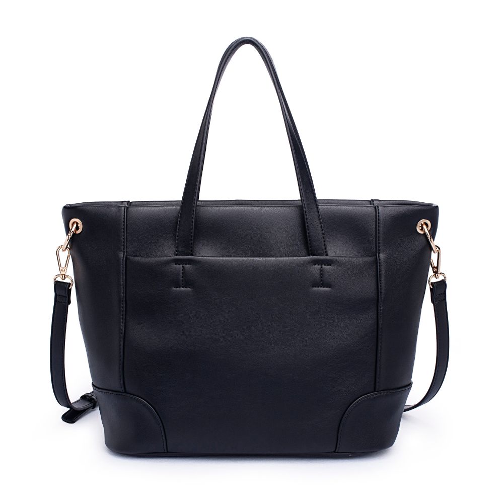 Product Image of Moda Luxe Becka Tote 842017126553 View 5 | Black