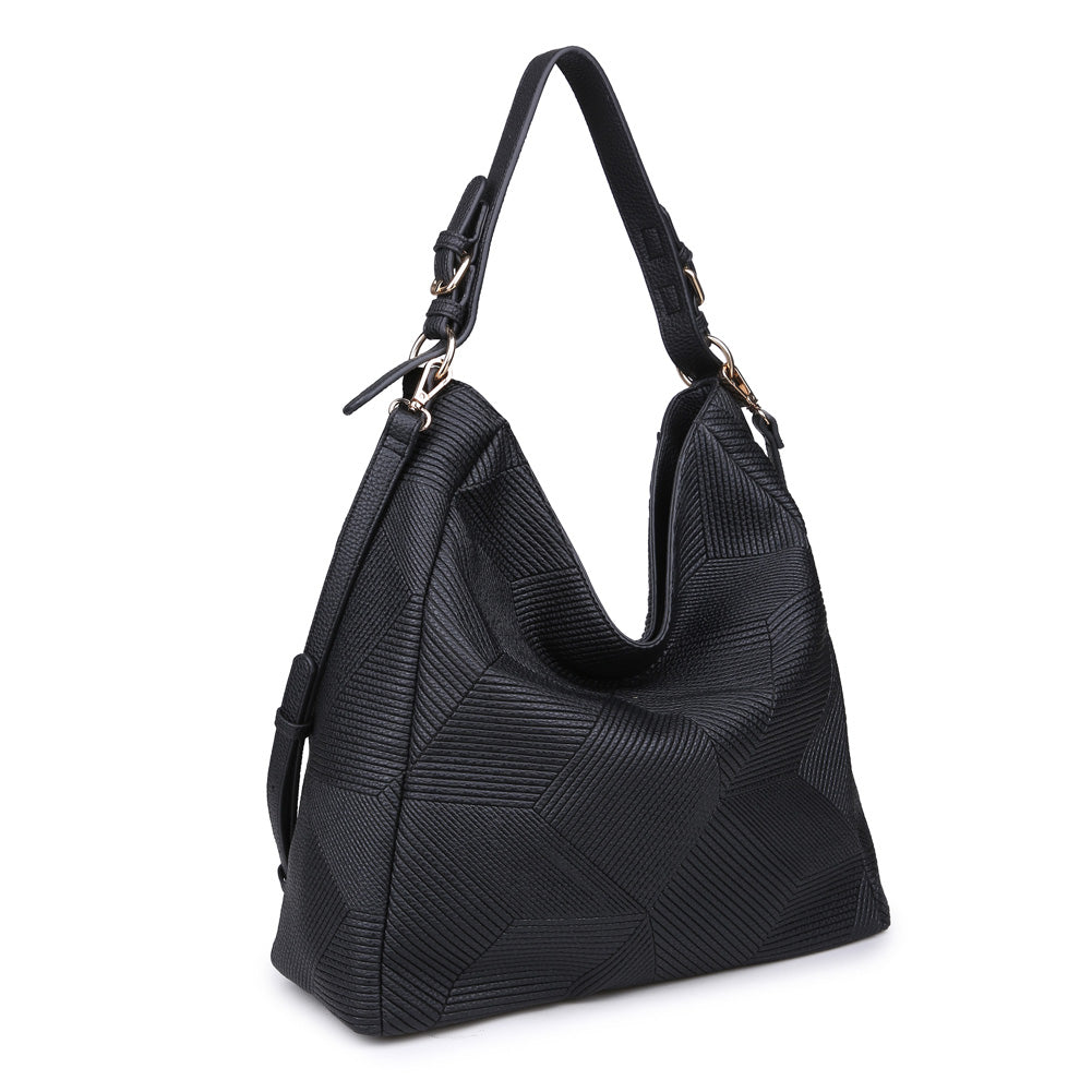 Product Image of Moda Luxe Tatiana Hobo 842017116943 View 2 | Black