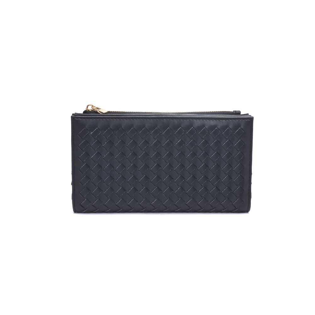 Woman wearing Black Moda Luxe Thalia Wallet 842017132332 View 5 | Black