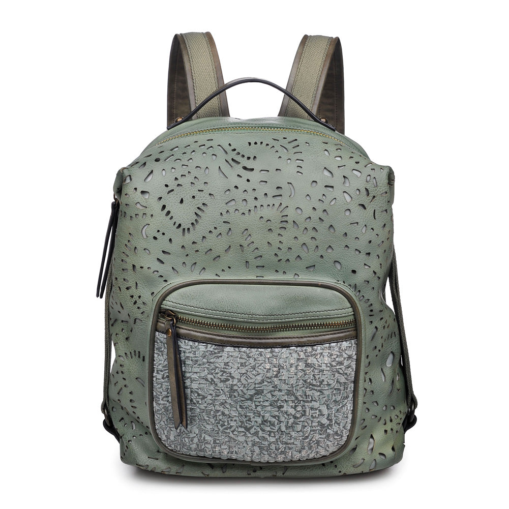 Product Image of Moda Luxe Summer Backpack 842017114031 View 1 | Sage