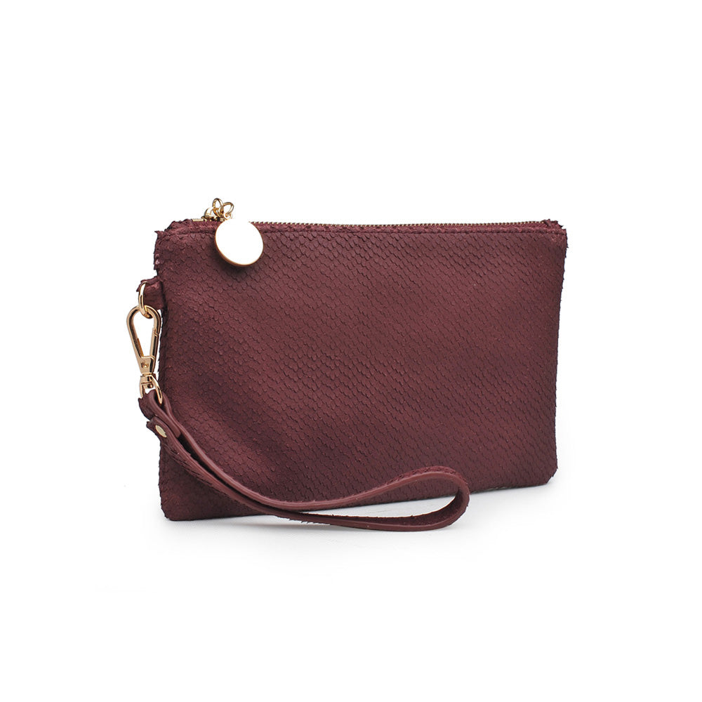 Product Image of Moda Luxe Olivia Wristlet 842017117926 View 6 | Burgundy