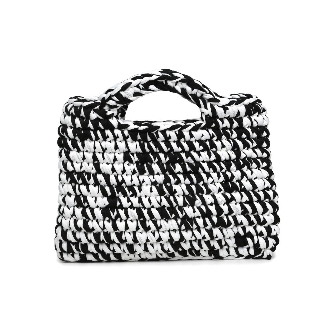 Woman wearing Black Ivory Moda Luxe Nya Tote 842017138440 View 7 | Black Ivory