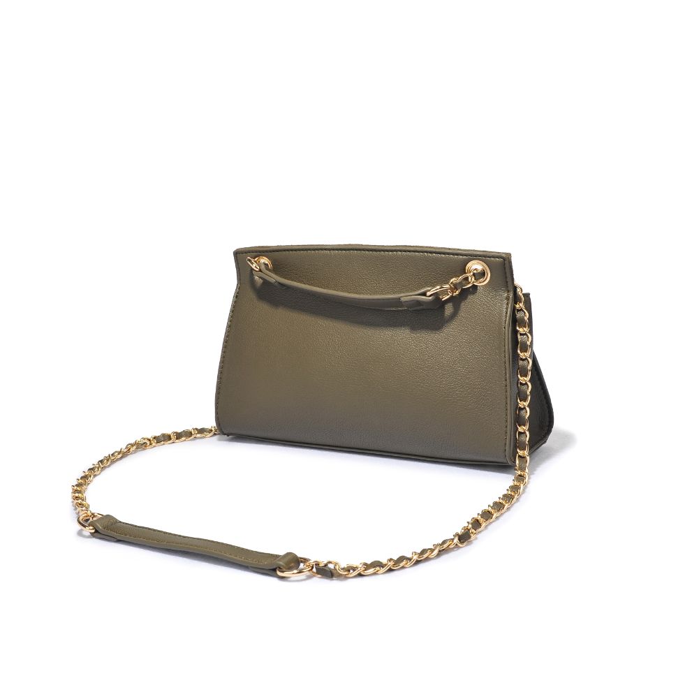 Woman wearing Olive Moda Luxe Lana Crossbody 842017126409 View 7 | Olive