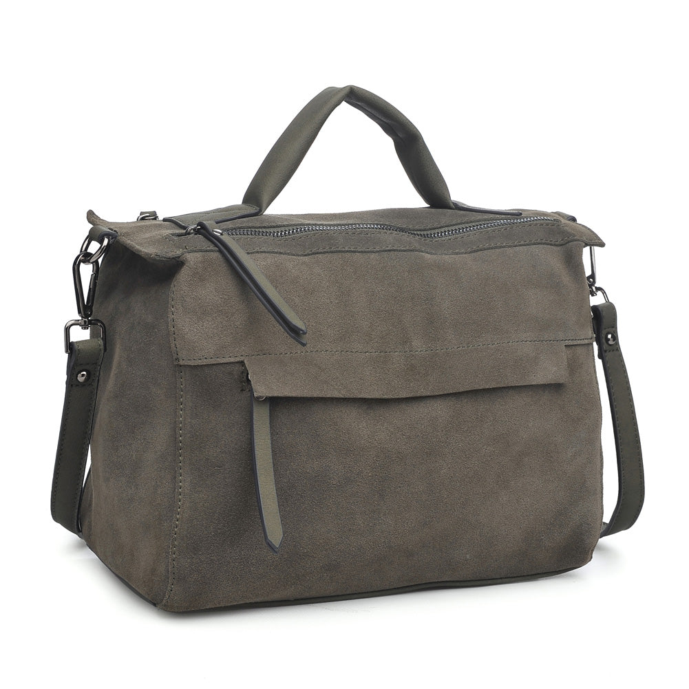 Product Image of Moda Luxe Harrison Satchel 842017116011 View 2 | Olive
