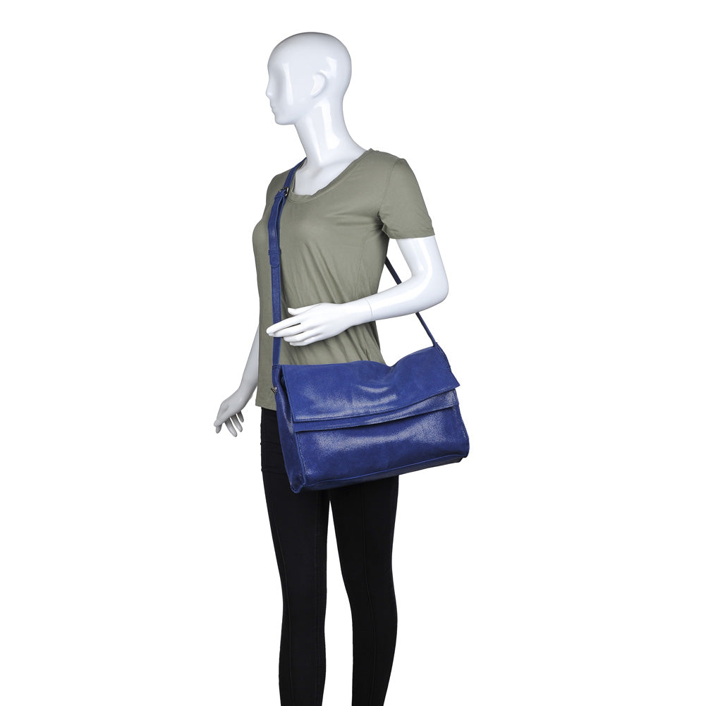 Product Image of Moda Luxe Ashley Messenger 842017115441 View 5 | Navy