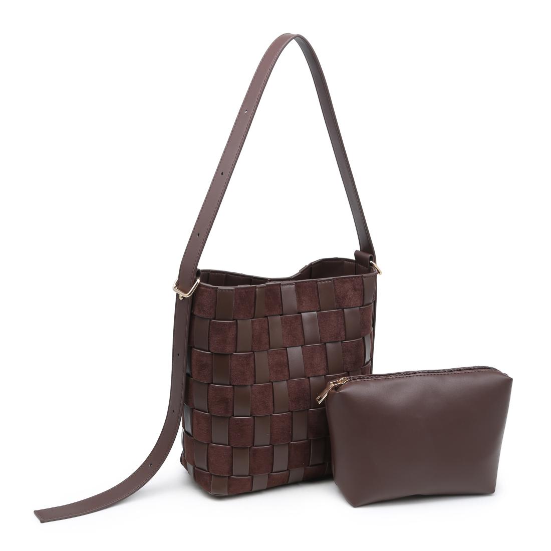 Moda Luxe Naomi Bucket 842017142652 View 6 | Chocolate