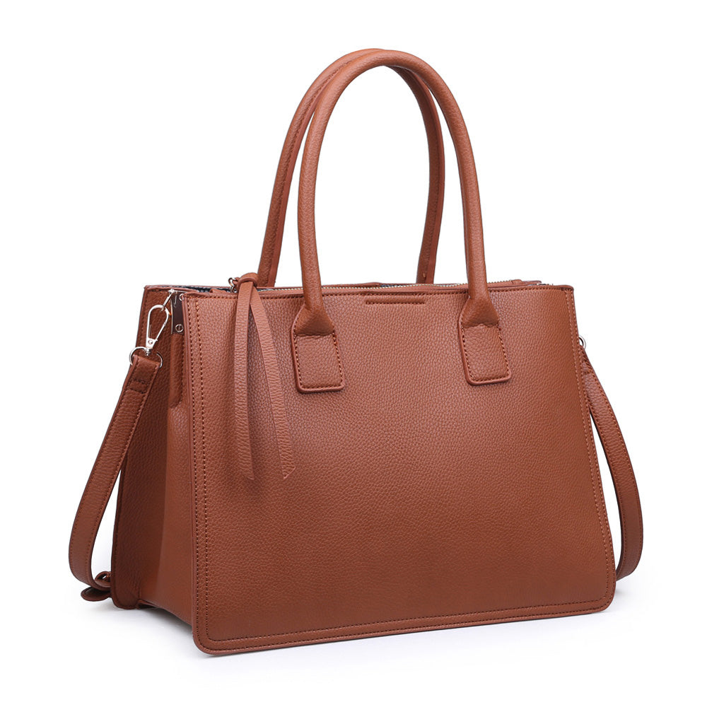 Product Image of Moda Luxe Amanda Satchel 842017116370 View 2 | Tan