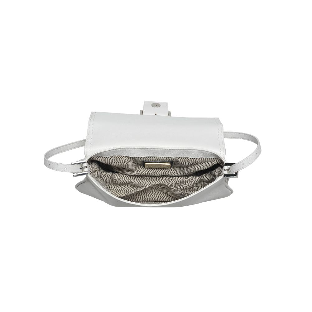 Product Image of Moda Luxe Fia Shoulder Bag 842017132578 View 8 | White