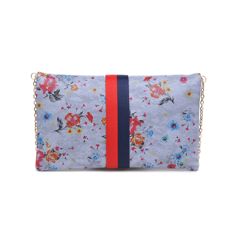 Product Image of Sol and Selene Jules Print Clutch 842017119432 View 7 | Blue