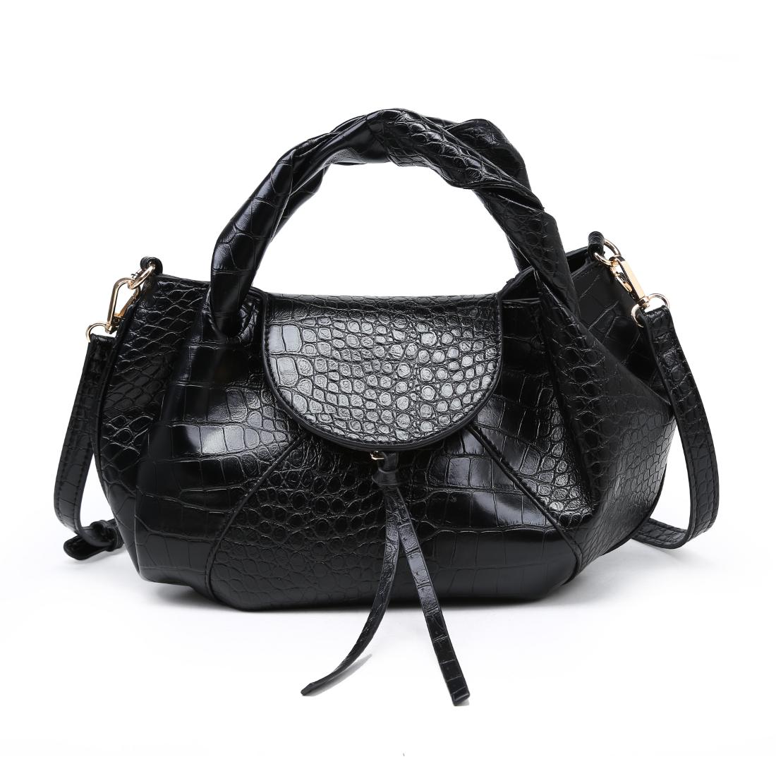 Moda Luxe Amaya Satchel 842017142546 View 5 | Black