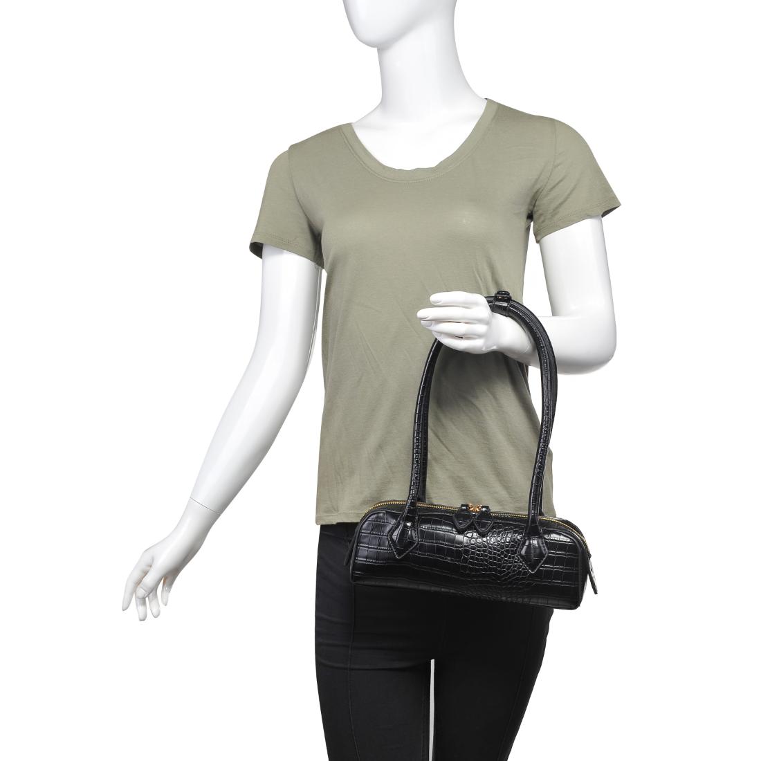 Product Image of Moda Luxe Lola Shoulder Bag 842017139225 View 5 | Black