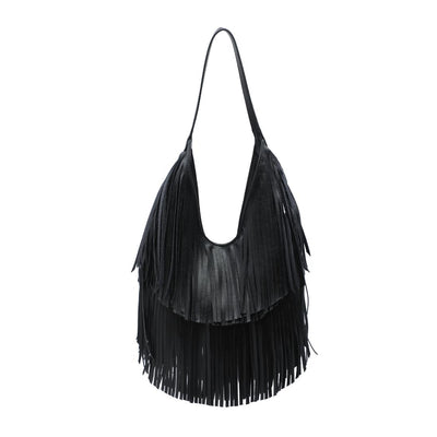 Product Image of Moda Luxe Stevie Hobo 842017141105 View 1 | Black