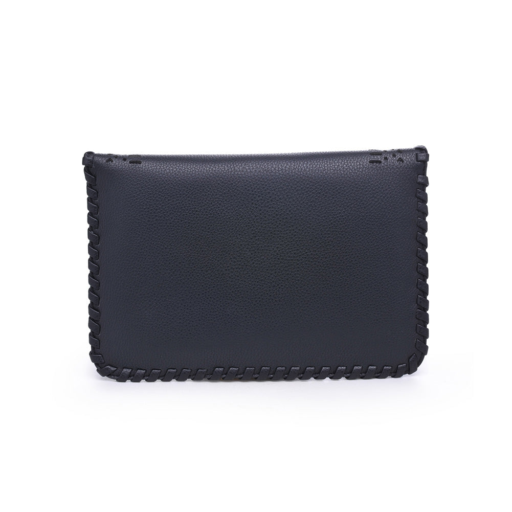 Product Image of Moda Luxe Daisy Clutch 842017118602 View 7 | Black