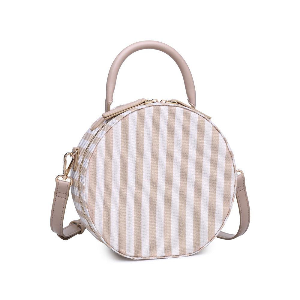 Product Image of Moda Luxe Capetown-Striped Crossbody 842017114185 View 2 | Natural White