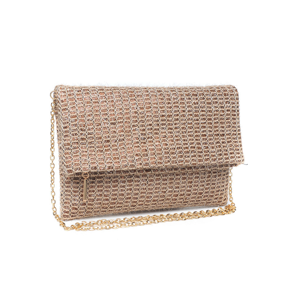 Product Image of Moda Luxe Cleo Clutch 842017115229 View 2 | Caramel