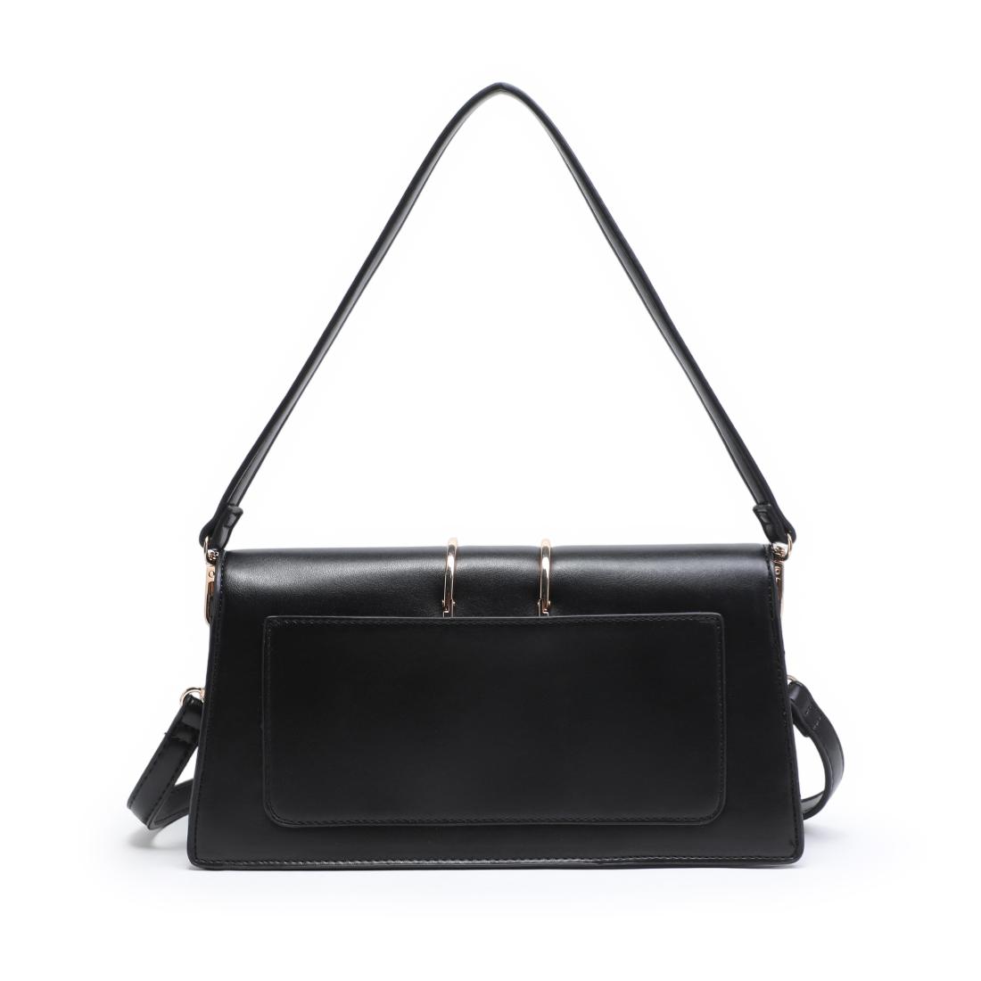 Moda Luxe Violet - Metal Accent Crossbody 842017144403 View 3 | Black
