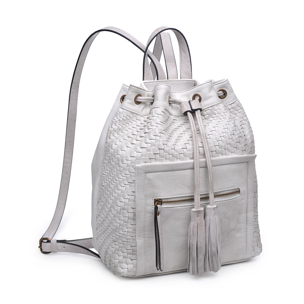 Product Image of Moda Luxe Maria Backpack 842017118398 View 2 | White