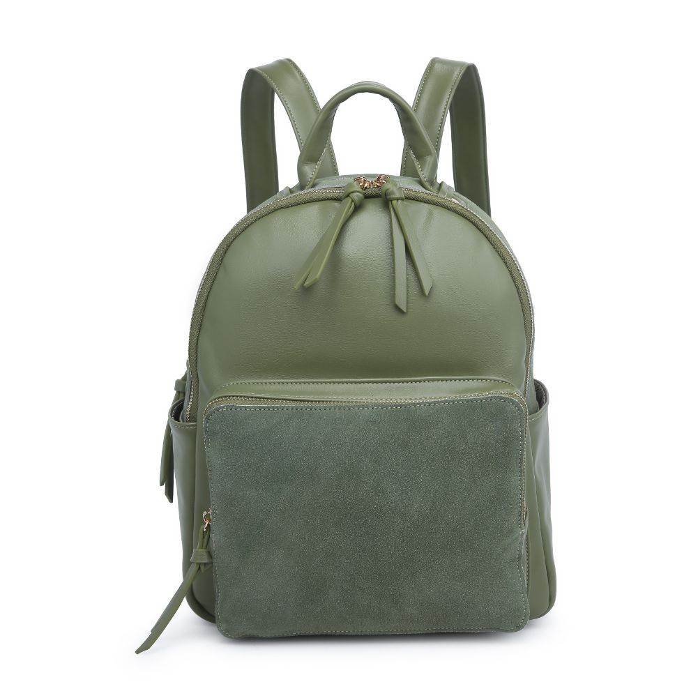 Product Image of Moda Luxe Blair Backpack 842017127376 View 5 | Sage