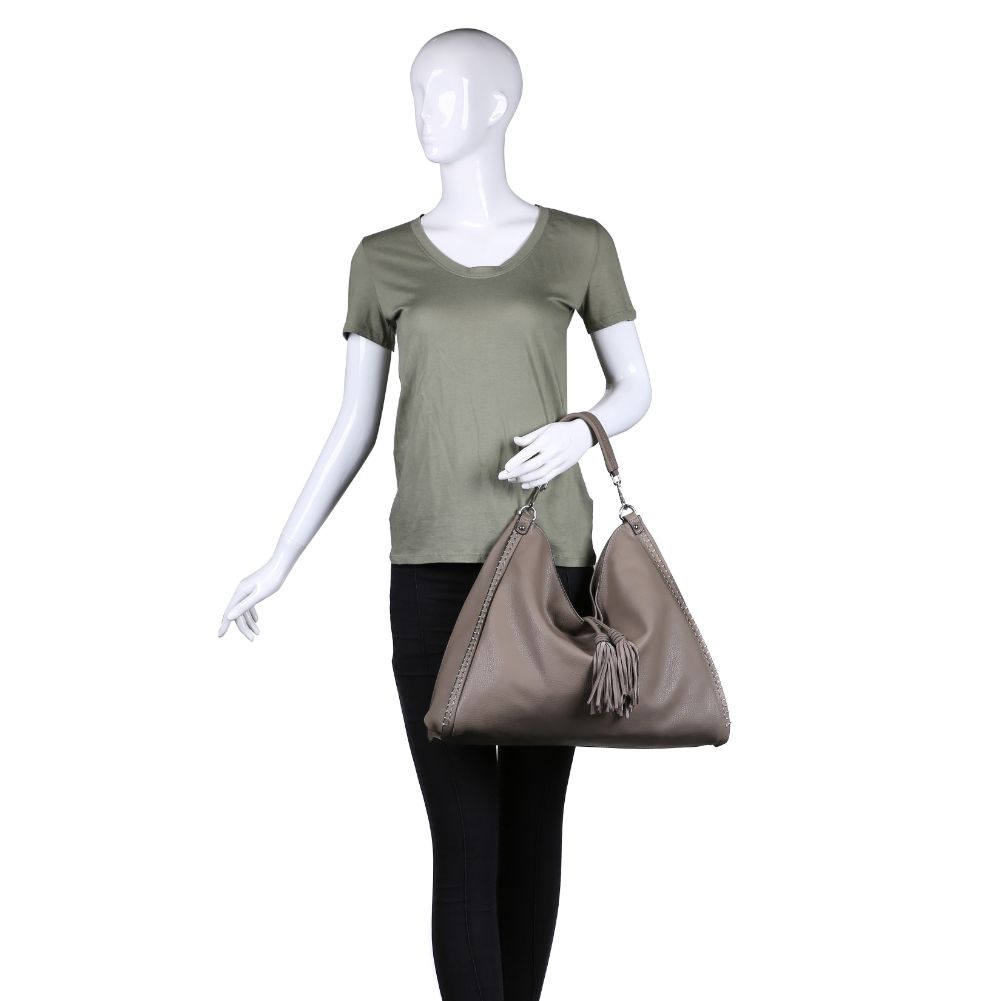 Product Image of Moda Luxe Chance Hobo 842017109273 View 5 | Grey