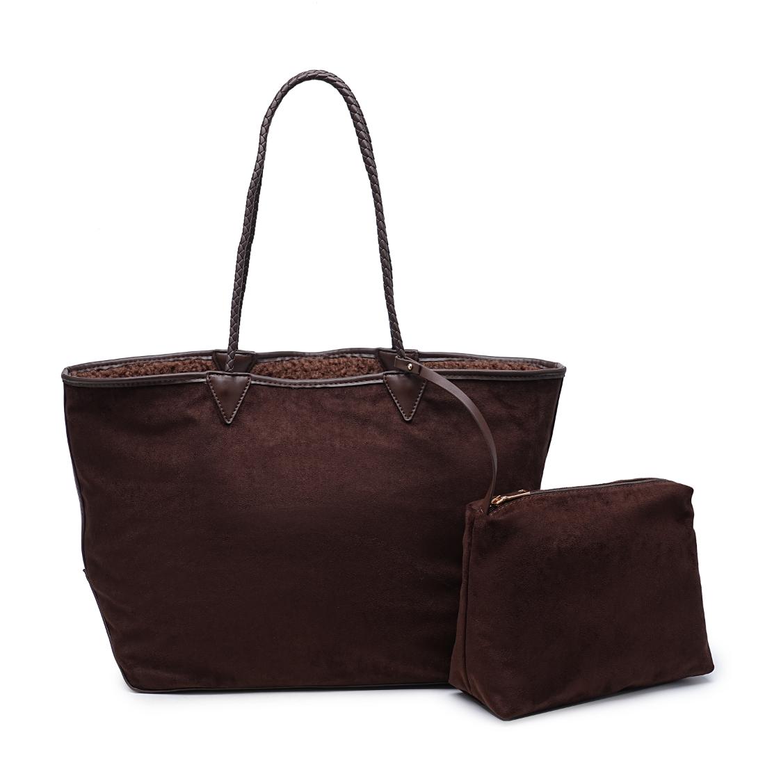 Moda Luxe Nox Tote 842017142614 View 1 | Chocolate