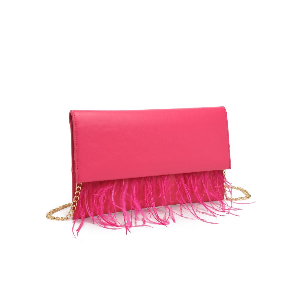 Moda Luxe Everlee Clutch 842017131151 View 6 | Hot Pink