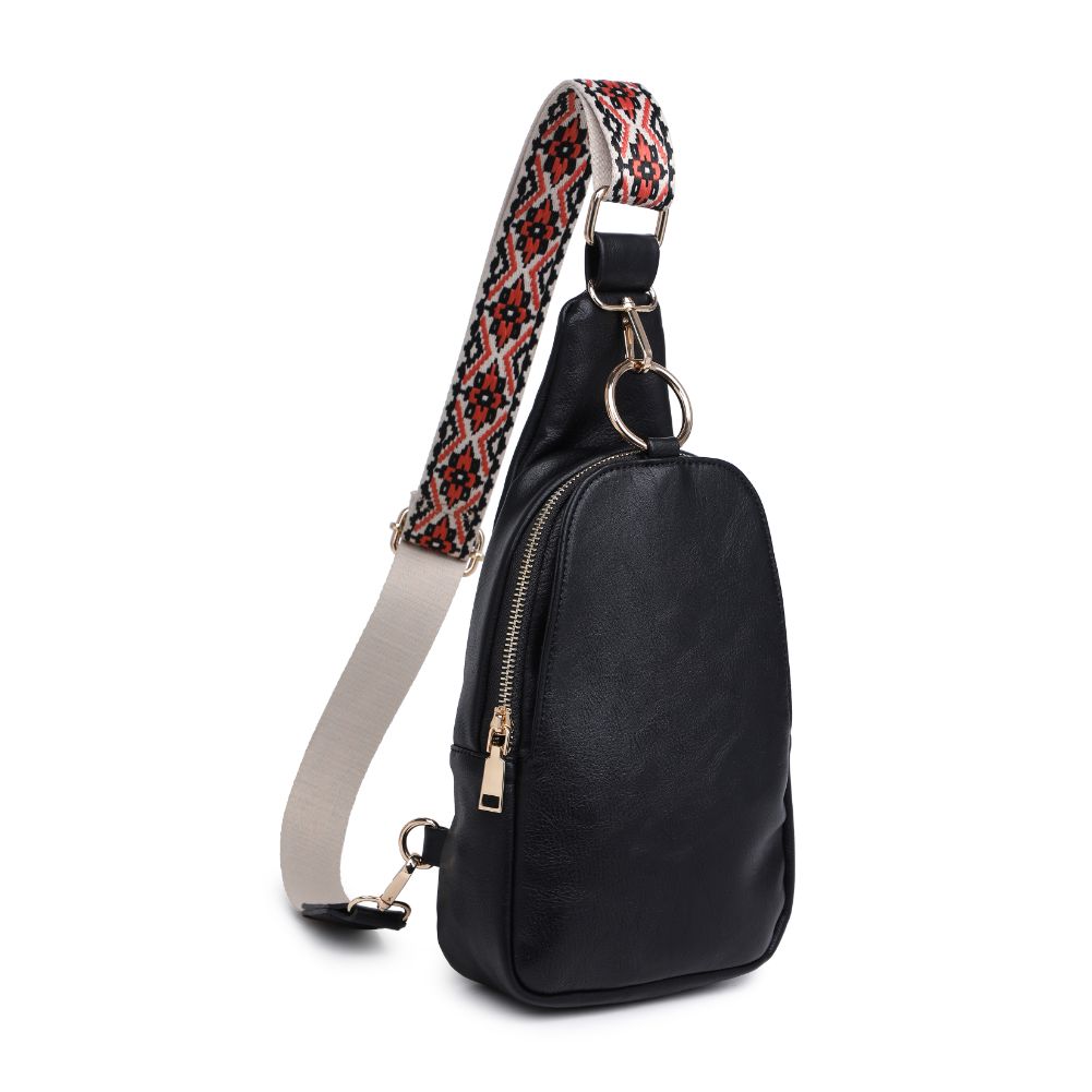 Moda Luxe Regina Sling Backpack 842017129523 View 6 | Black