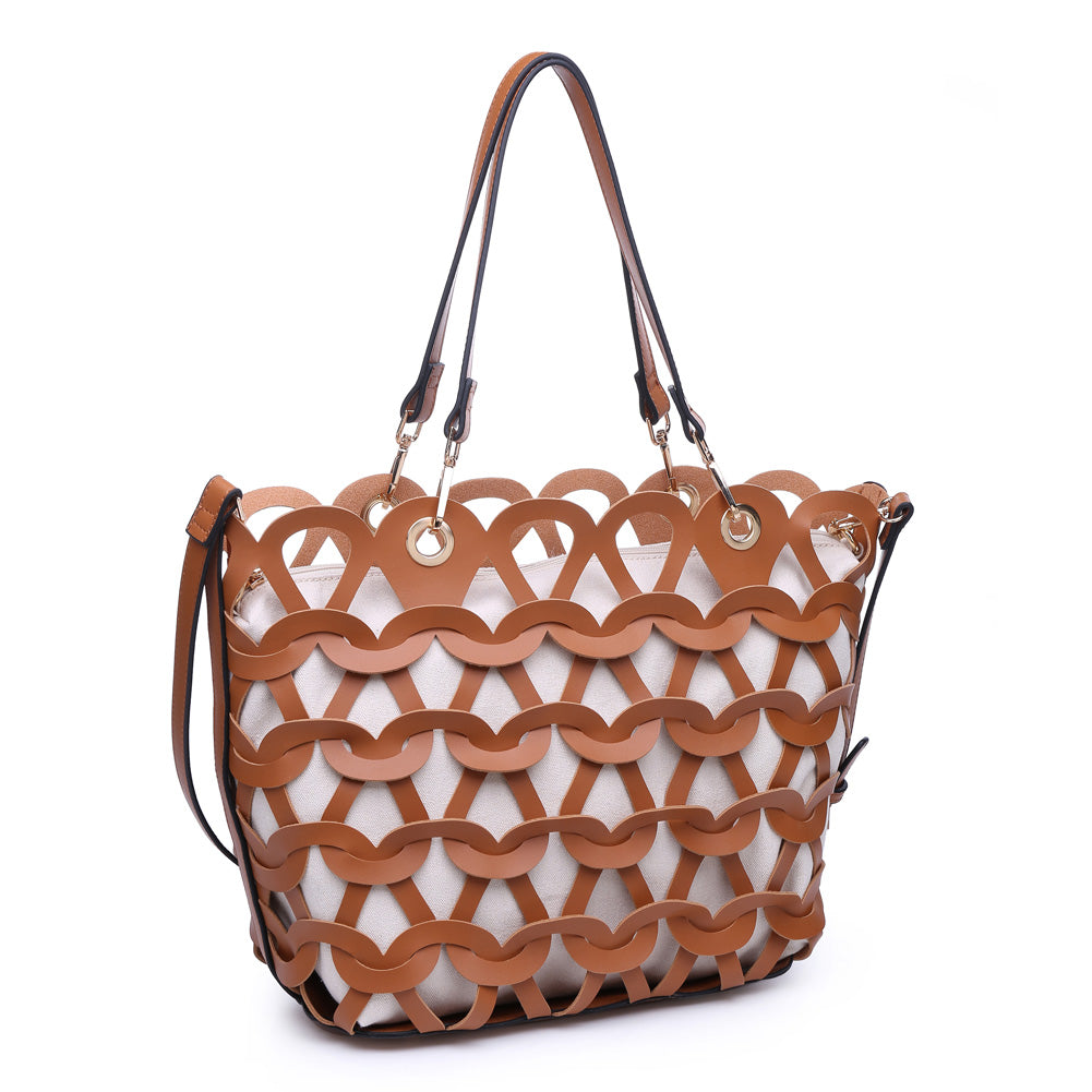 Product Image of Moda Luxe Paige Tote 842017120162 View 6 | Tan