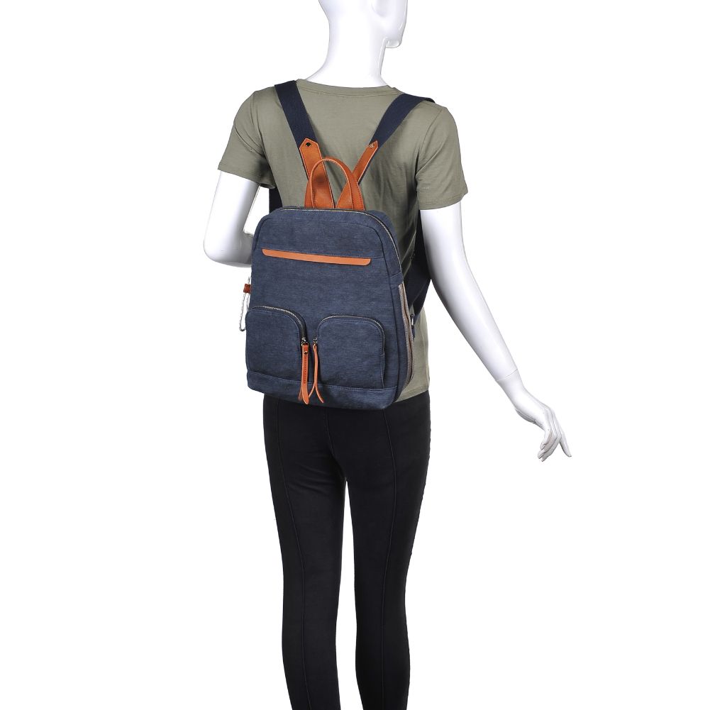 Product Image of Moda Luxe Tulum Backpack 842017124825 View 5 | Denim