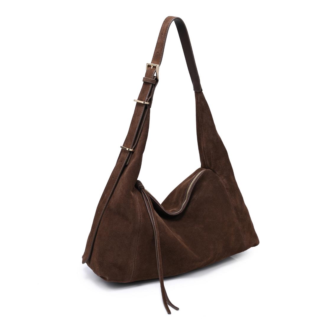 Moda Luxe Kelsea Satchel 842017142393 View 6 | Chocolate
