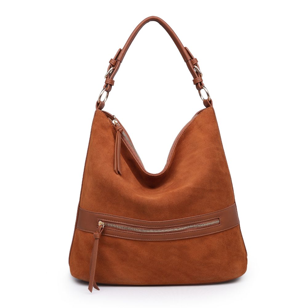 Product Image of Moda Luxe Isabella Hobo 842017122425 View 1 | Cognac