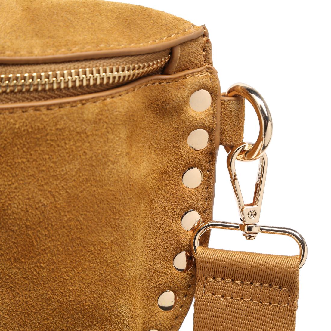 Moda Luxe Gizelle-Suede Belt Bag 842017139676 View 8 | Tan