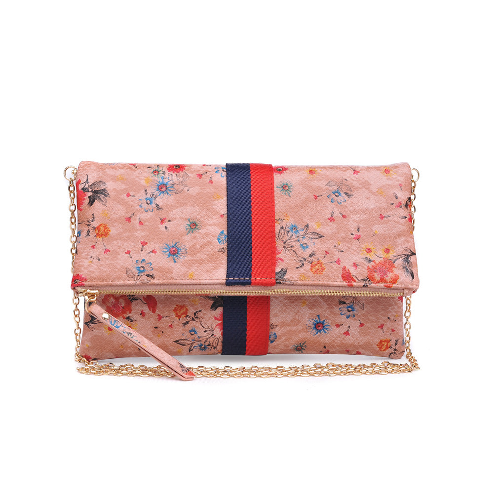 Product Image of Sol and Selene Jules Print Clutch 842017119425 View 5 | Blush