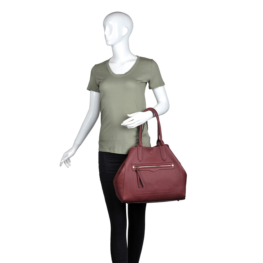 Moda Luxe Camden Women : Handbags : Tote 842017116745 | Burgundy
