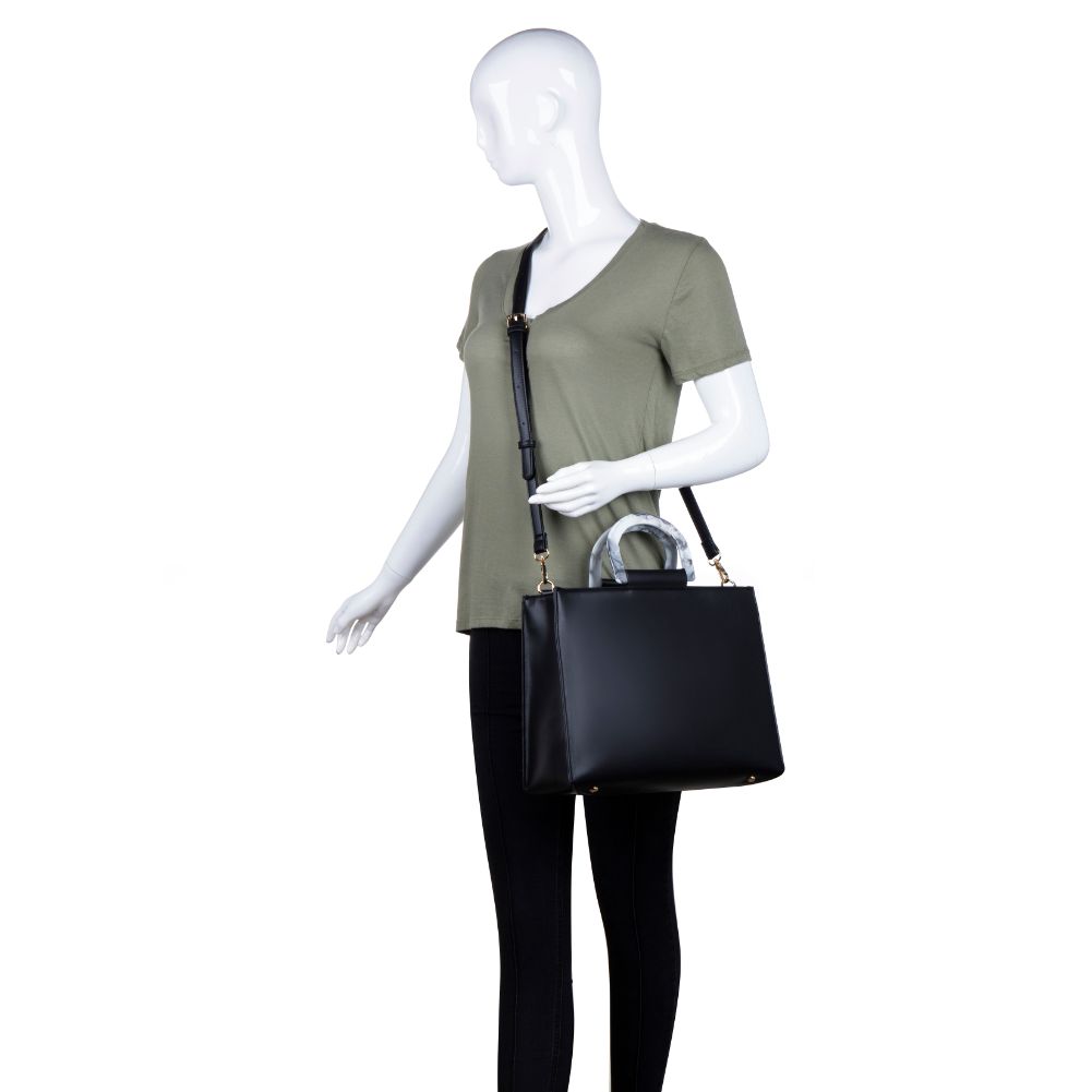 Moda Luxe Teagan Women : Handbags : Tote 842017121794 | Black