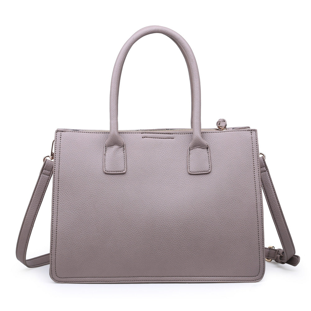 Moda Luxe Amanda Women : Handbags : Satchel 842017116363 | Mushroom