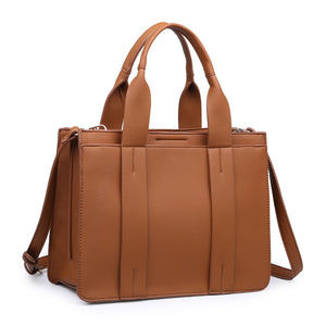 Moda Luxe Kelly Women : Handbags : Satchel 842017116332 | Tan