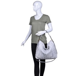 Moda Luxe Rita Women : Handbags : Hobo 842017119326 | White