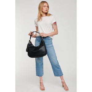 Moda Luxe Waverly Women : Handbags : Hobo 842017124337 | Black