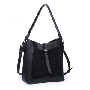 Moda Luxe Natasha Women : Handbags : Hobo 842017122746 | Black