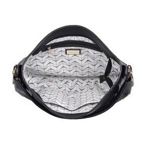 Moda Luxe Amber Women : Handbags : Hobo 842017120735 | Black
