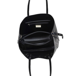 Moda Luxe Canal Women : Handbags : Tote 842017113935 | Black